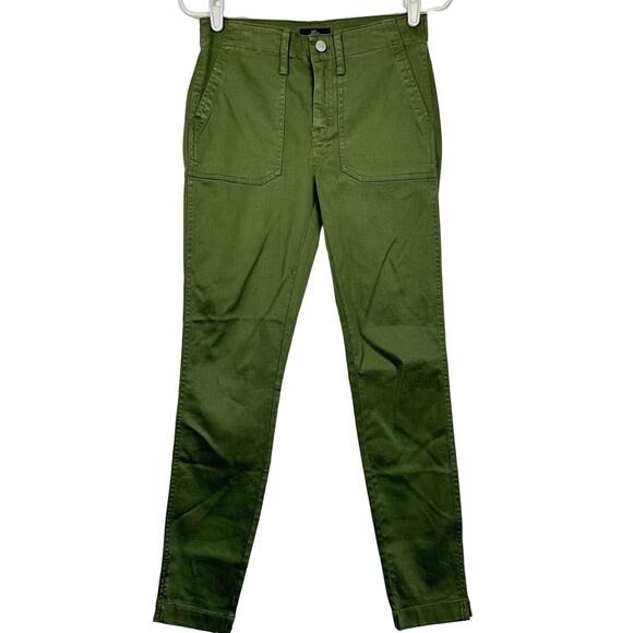 J. Crew Pants - NWT J. Crew 9" Cargo Toothpick Pant Green 26
